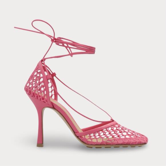 Bottega Veneta Stretch Ankle Wrap Heel - Women’s 7